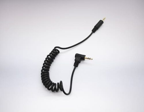 Cyberdyne 3.5mm Stereo Male to 3.5mm Stereo Angle Male Curly Cable (1m)