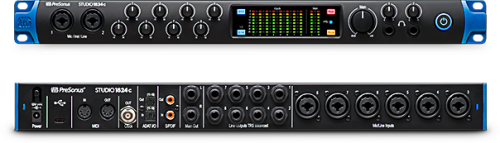 PreSonus Studio 1824c Rackmount 18x20 USB Type-C Audio/MIDI Interface - Image 2