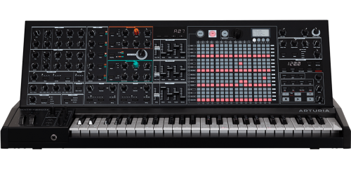 Arturia MatrixBrute Noir Analog Monophonic Synthesizer (Limited Edition, All Black) - Image 2