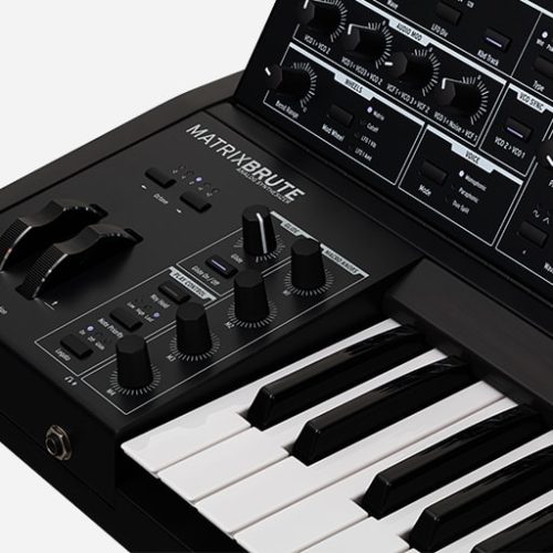 Arturia MatrixBrute Noir Analog Monophonic Synthesizer (Limited Edition, All Black) - Image 6