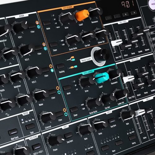 Arturia MatrixBrute Noir Analog Monophonic Synthesizer (Limited Edition, All Black) - Image 5