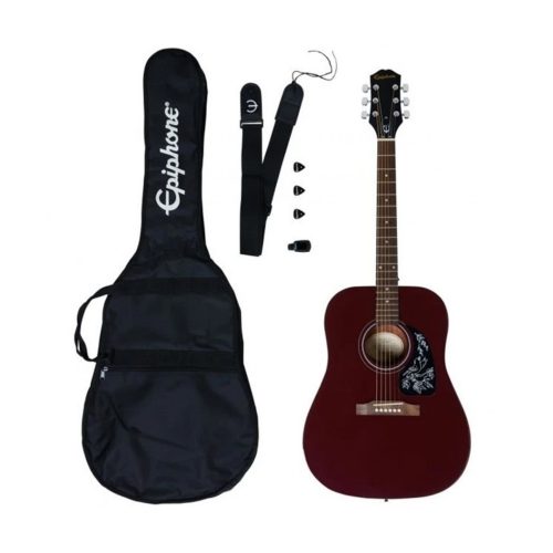 Epiphone Starling Acoustic Guitar Starter Pack - Wine Red