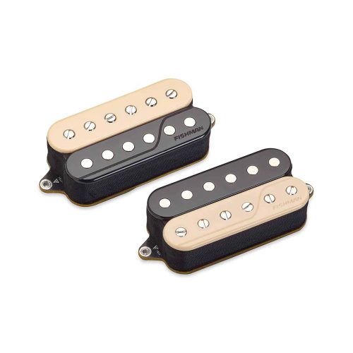 Fishman Fluence Classic Humbucker Open Core 2-piece Pickup Set - Zebra