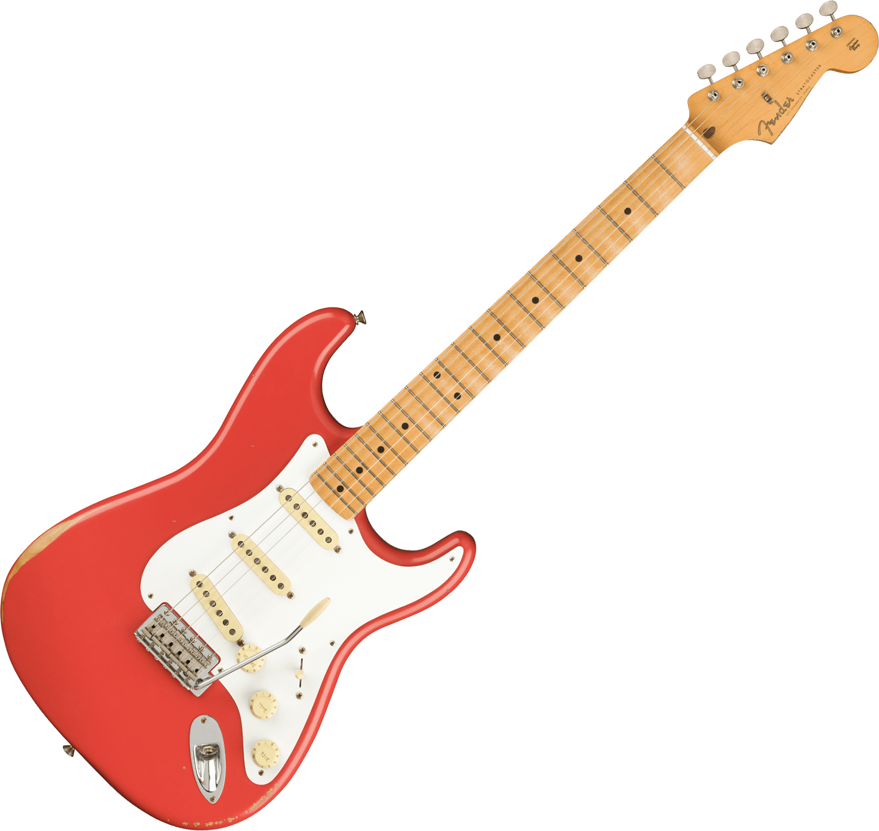 Fender Vintera Road Worn 50s Stratocaster Electric Guitar Fiesta