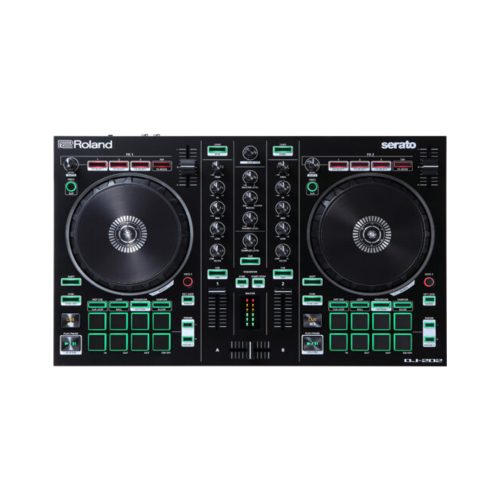 Roland DJ-202 4-deck Serato DJ Controller with Drum Machine