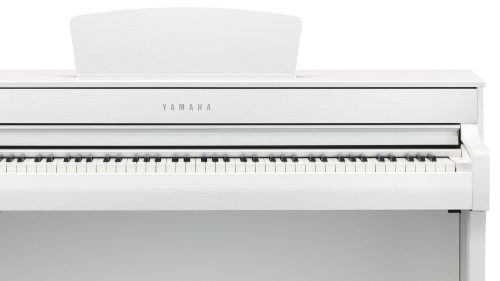 Yamaha CLP-735WH Clavinova Digital Piano with Bench (White) - Image 2