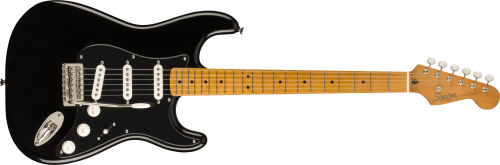 Fender Squier FSR Classic Vibe '50s Stratocaster Electric Guitar - Black - Image 2