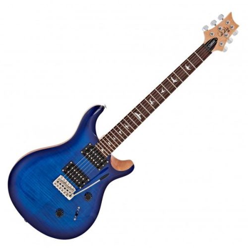 PRS SE Custom 24 Electric Guitar - Faded Blue Burst - Image 2