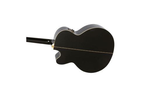 Epiphone J-200EC Studio Acoustic-Electric Guitar - Black - Image 6