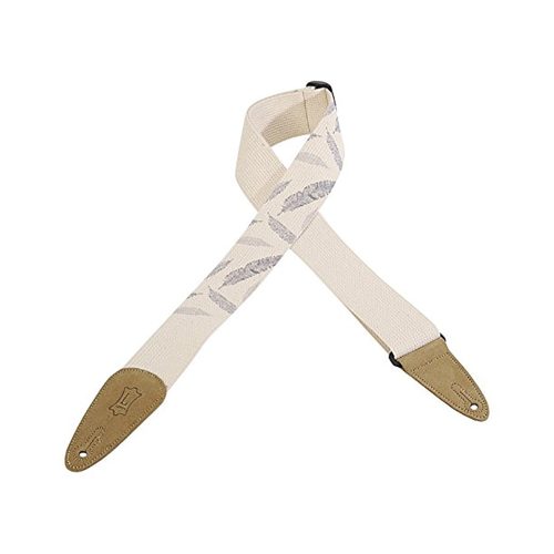 Levy's MC8U Cotton Guitar Strap Decorative Leaves