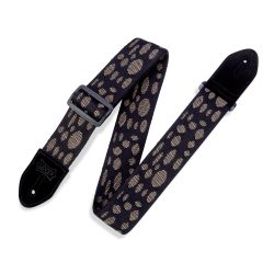 Levy's MC8VIN Cotton Guitar Strap Suede Ends Spider Web