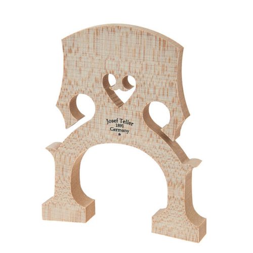 Josef Teller Double Bass Bridge 3/4 Uncut- Dresden Wood