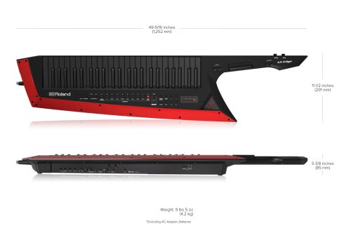 Roland AX-Edge 49-Key Keytar Synthesizer (Black) - Image 18