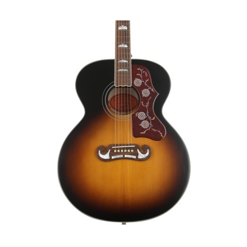Epiphone J-200 Acoustic-electric Guitar - Aged Vintage Sunburst Gloss