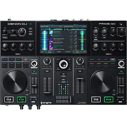 Denon DJ Prime GO Rechargeable 2-Channel DJ Controller - Image 2