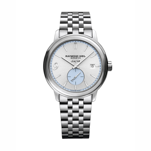 Raymond weil silver watch discount