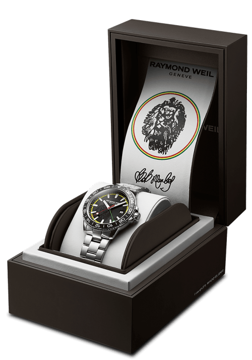 Raymond Weil Tango GMT Bob Marley Limited Edition Men’s Quartz Movement Watch - Image 4