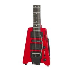 Steinberger GT-Pro Deluxe Outfit Plus Bag - Hot Rod Red Travel and Mini Electric Guitar