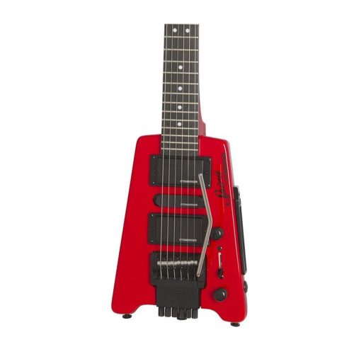 Steinberger GT-Pro Deluxe Outfit Plus Bag - Hot Rod Red Travel and Mini Electric Guitar