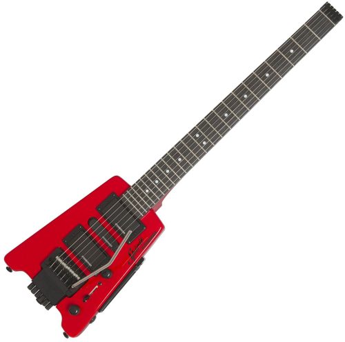 Steinberger GT-Pro Deluxe Outfit Plus Bag - Hot Rod Red Travel and Mini Electric Guitar - Image 2
