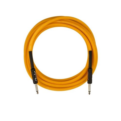 Fender Professional Series Glow in the Dark Orange Instrument Cable - 10 Feet