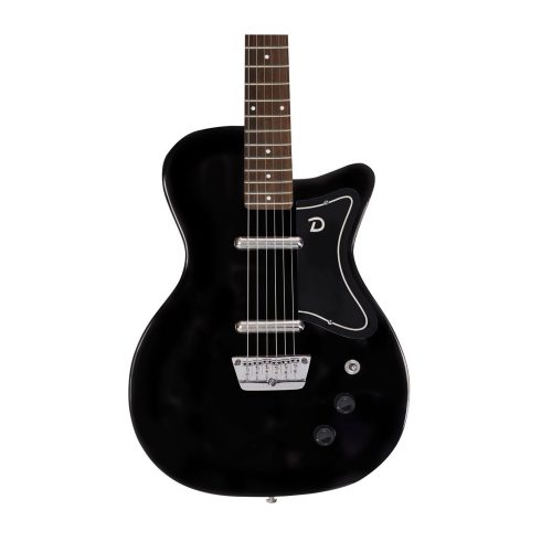 Danelectro 56 Single Cut Electric Guitar, Black