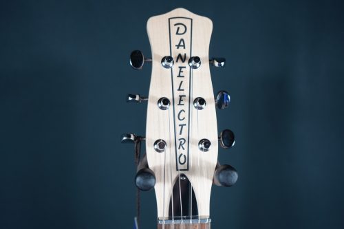 Danelectro Convertible Acoustic-Electric Guitar - Tobacco Sunburst - Image 4
