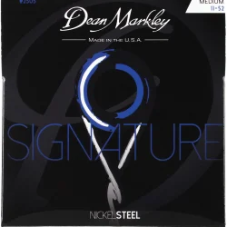 Dean Markley 2505 Signature Series NickelSteel Electric Guitar Strings - .011-.052 Medium (Pack of 3)