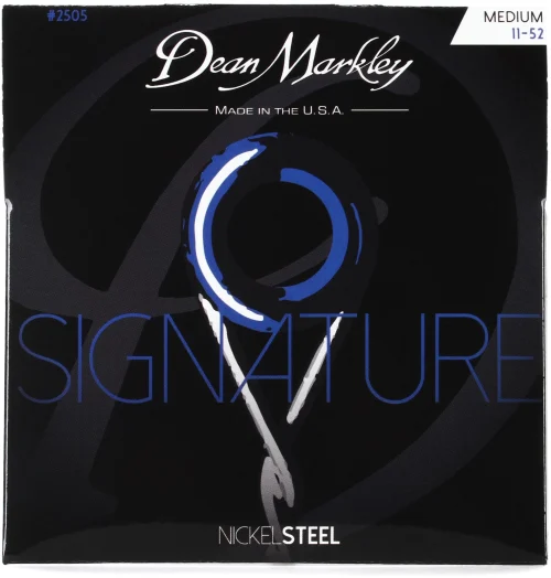 Dean Markley 2505 Signature Series NickelSteel Electric Guitar Strings - .011-.052 Medium (Pack of 3)