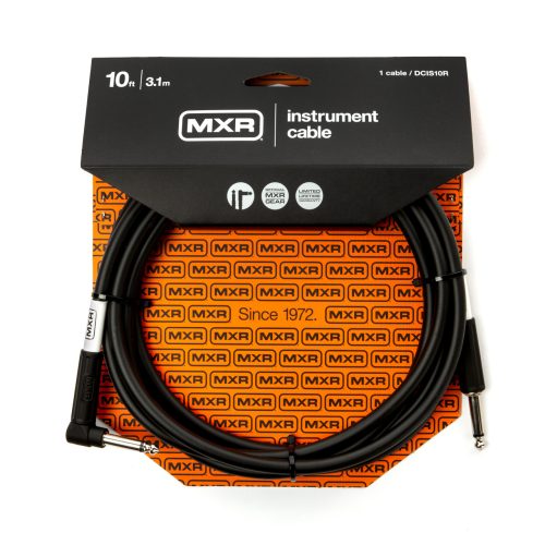 MXR DCIS10R Standard Straight to Right Angle Cable - 10 foot