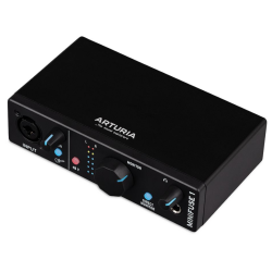Arturia MiniFuse 1 USB-C Audio Interface (Black)