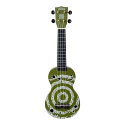 Mahalo Soprano Ukulele Designer Target Green