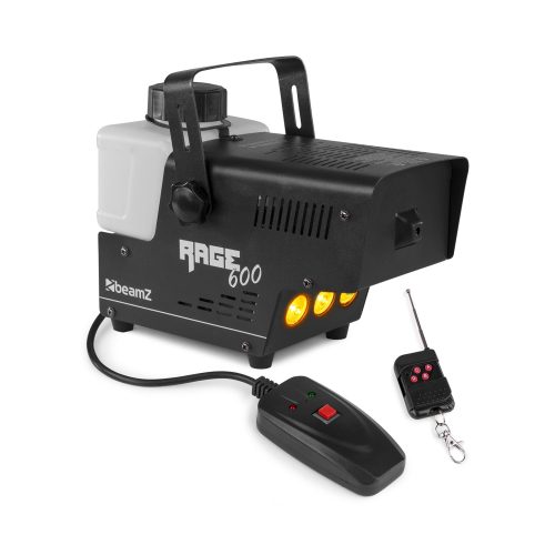 Beamz Rage 600 LED - 600w Smoke Machine w/ Remote