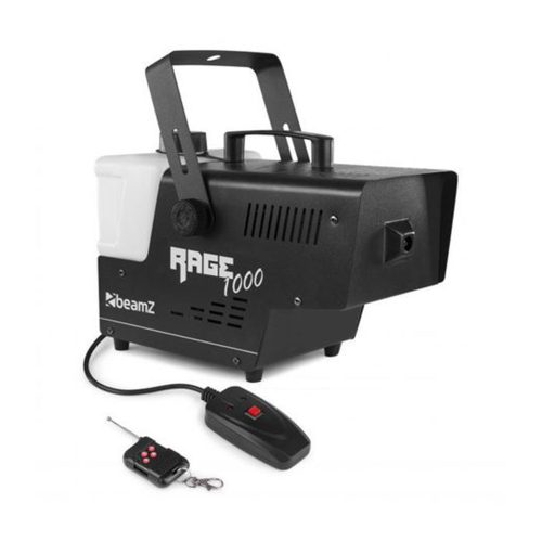 Beamz RAGE1000 Smoke Machine with Wireless Remote