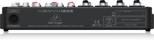 Behringer XENYX 1202 - 12 Input Mixer with XENYX Mic Preamps and British Eqs - Image 3
