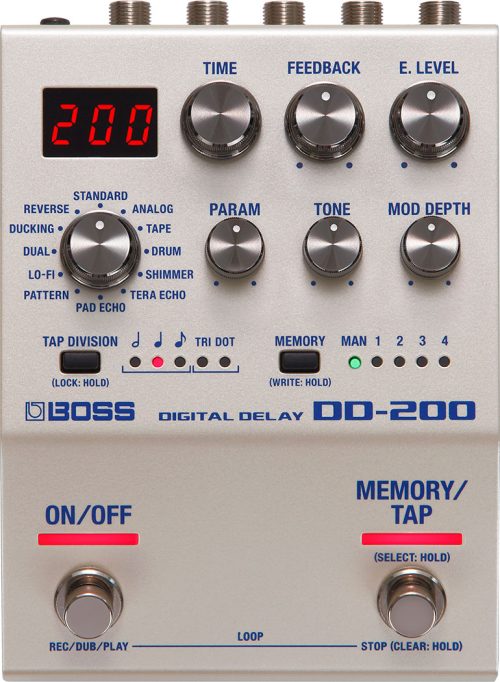 Boss DD-200 Digital Delay Effects Pedal - Image 2