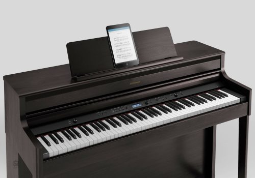 Roland HP704-PE Digital Piano (Polished Ebony) - Image 3