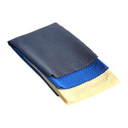 MusicNomad Microfiber Polishing Cloth-3 Pack