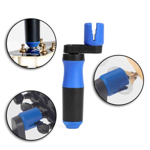MusicNomad GRIP Guitar String Peg Winder, Rubber Lined and Dual Bearing - Image 2