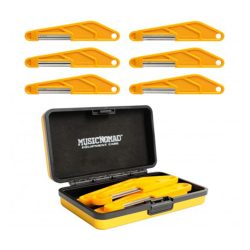 MusicNomad MN668 6-piece Electric Guitar Diamond Coated Nut File Set - Light Strings