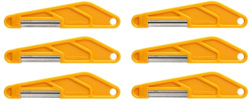 MusicNomad MN670 6-piece Acoustic Guitar Diamond Coated Nut File Set - Light/Medium Strings - Image 2