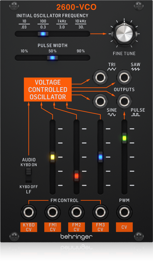 Behringer 2600 VCO Analog Oscillator - Image 2