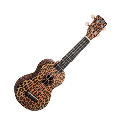 Mahalo Art II Series Soprano Ukulele – Cheetah
