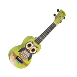 Mahalo Art Series Soprano Ukulele - Owl