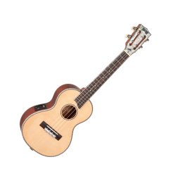 Mahalo MP3E Pearl Series Tenor Ukulele Natural with Pickup