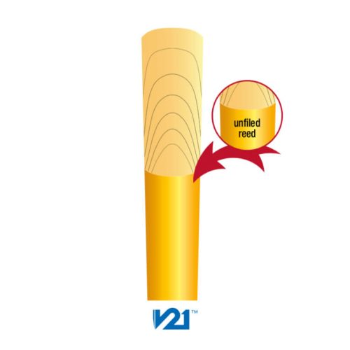 Vandoren V21 Tenor Saxophone Reed #2.5 (Single) - Image 2