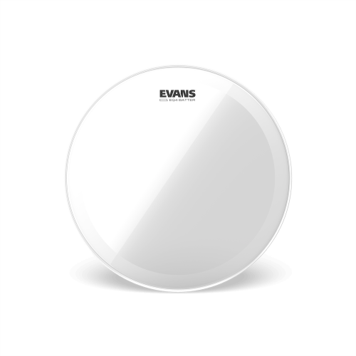 Evans 22 Inch UV EQ4 Coated Bass Drum Batter Drum Head (White)