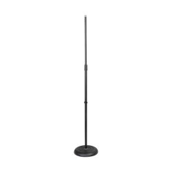 Rok-It RI-MICRB10 10 Inch Round Base Mic Stand - Black
