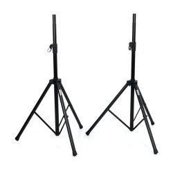 Gator Rok-It Pair of Tripod Base Speaker Stands with Carrying Bag