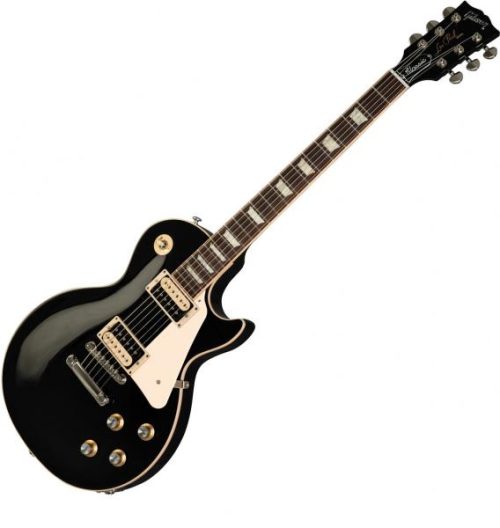 Gibson Les Paul Classic Electric Guitar - Ebony - Image 2